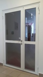Алюминиевая дверь 700×2200 мм. GFTD35207